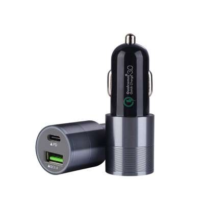 OEM/ODM 2020 best selling car charger cable small steel gun usb c cable car interior decoration charger